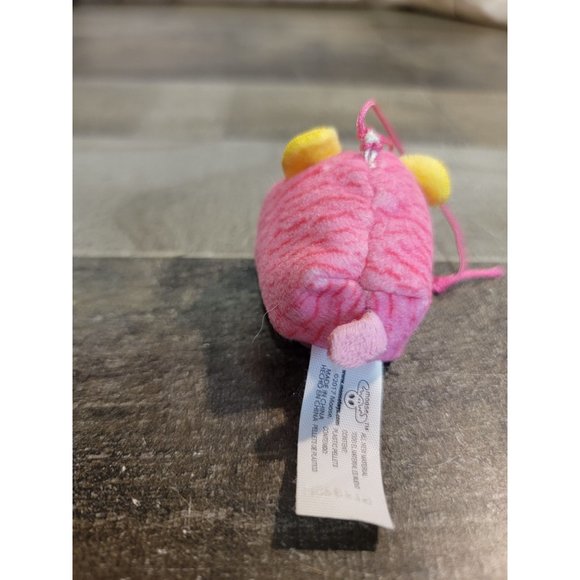 Moose cat pink stuffed animal mini toy - Picture 3 of 5